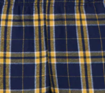 Navy/Gold Plaid